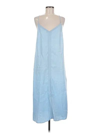 Pre-owned Frame Casual Dress In Blue