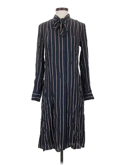Pre-owned Frame Casual Dress In Blue
