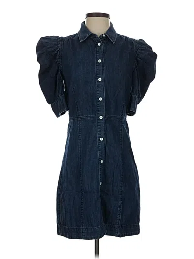 Pre-owned Frame Casual Dress In Blue