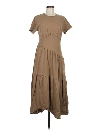 Pre-owned Frame Casual Dress In Brown