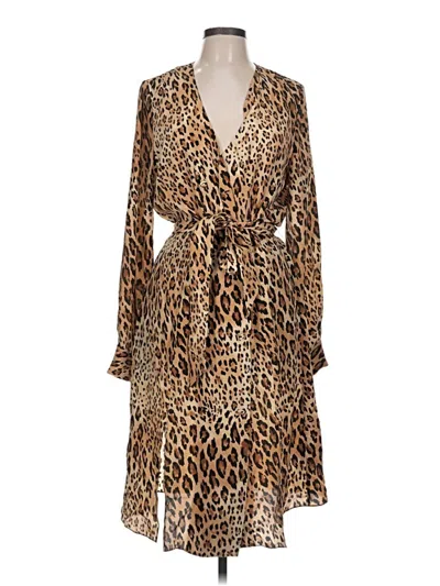 Pre-owned Frame Casual Dress In Brown