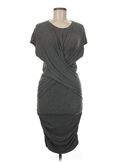 Pre-owned Frame Casual Dress In Gray