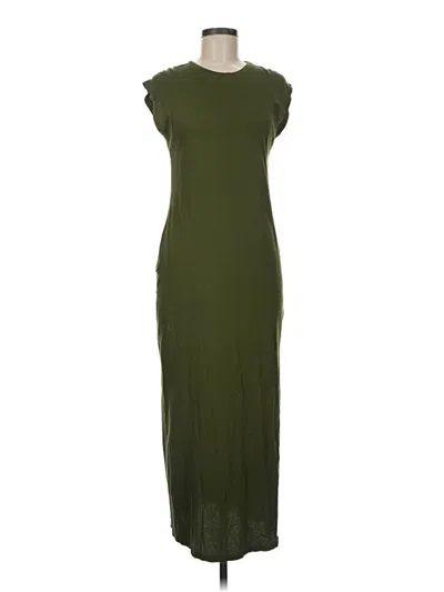 Pre-owned Frame Casual Dress In Green