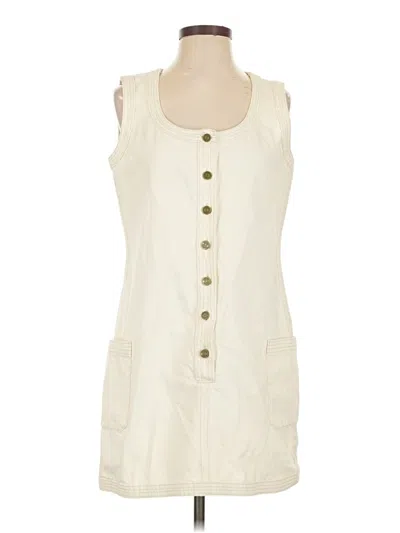 Pre-owned Frame Casual Dress In Ivory