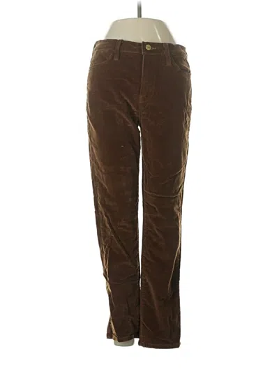 Pre-owned Frame Casual Pants In Brown