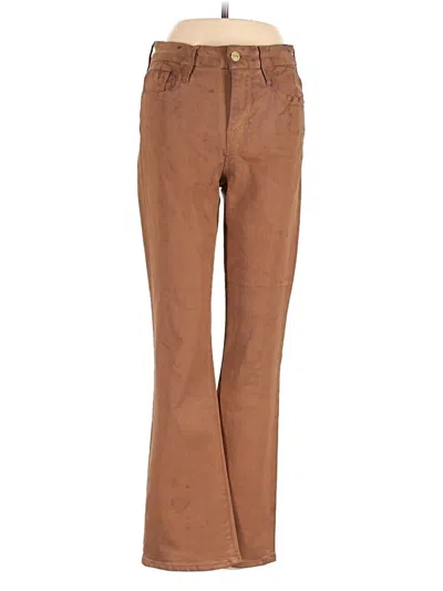 Pre-owned Frame Casual Pants In Brown