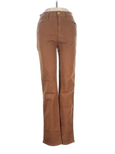 Pre-owned Frame Casual Pants In Brown