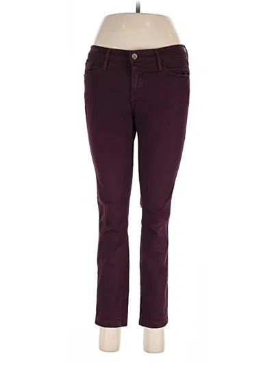 Pre-owned Frame Casual Pants In Burgundy
