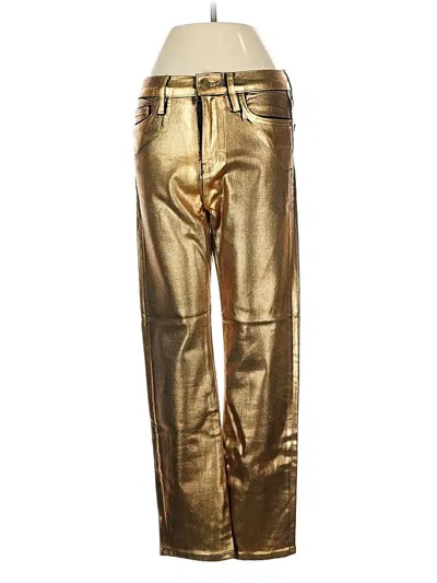 Pre-owned Frame Casual Pants In Gold
