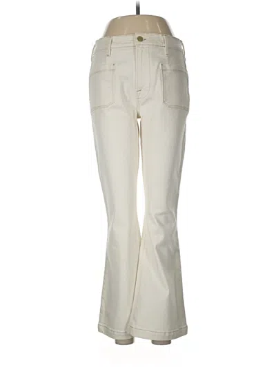 Pre-owned Frame Casual Pants In Ivory
