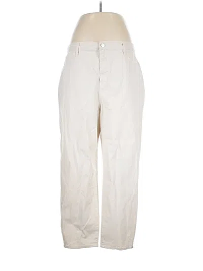 Pre-owned Frame Casual Pants In Ivory