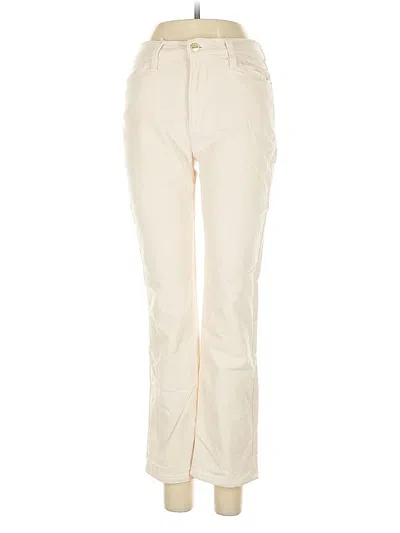 Pre-owned Frame Casual Pants In Ivory