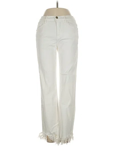 Pre-owned Frame Casual Pants In Ivory