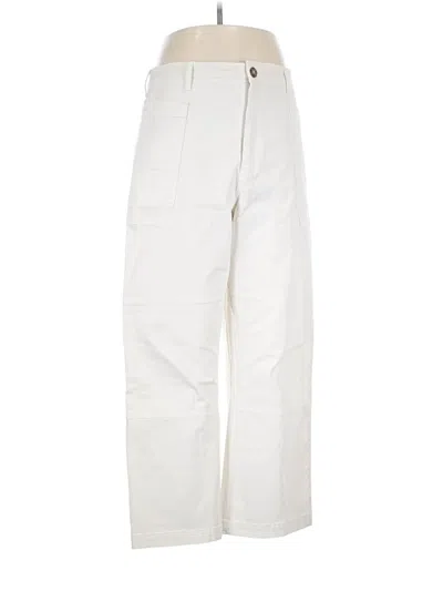 Pre-owned Frame Casual Pants In Ivory