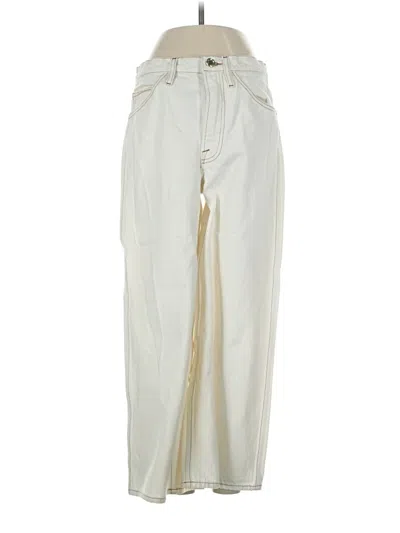 Pre-owned Frame Casual Pants In Ivory