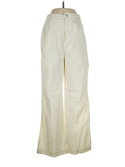 Pre-owned Frame Casual Pants In Ivory