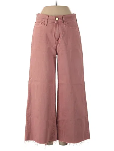 Pre-owned Frame Casual Pants In Pink