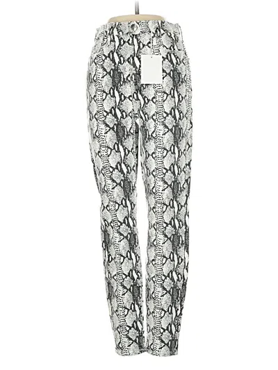 Frame Casual Pants In Silver