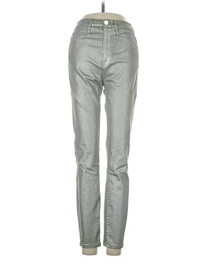 Pre-owned Frame Casual Pants In Silver