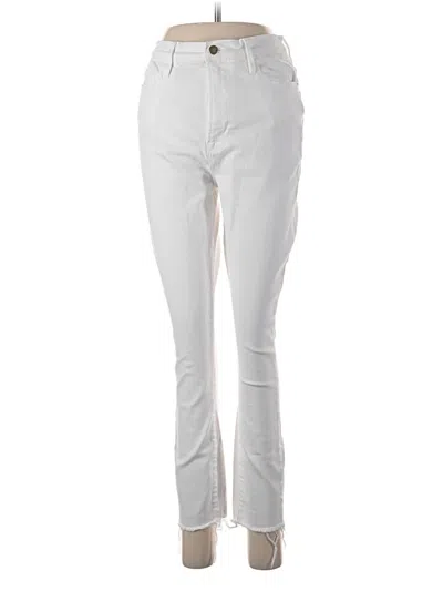 Pre-owned Frame Casual Pants In White