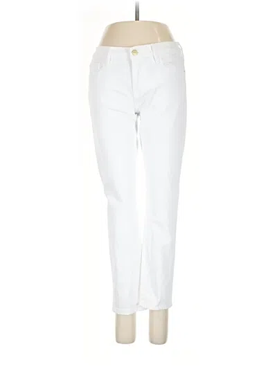 Pre-owned Frame Casual Pants In White