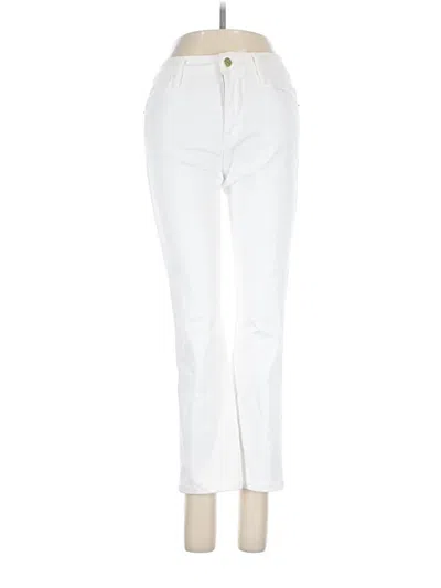 Pre-owned Frame Casual Pants In White