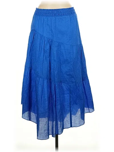 Frame Casual Skirt In Blue