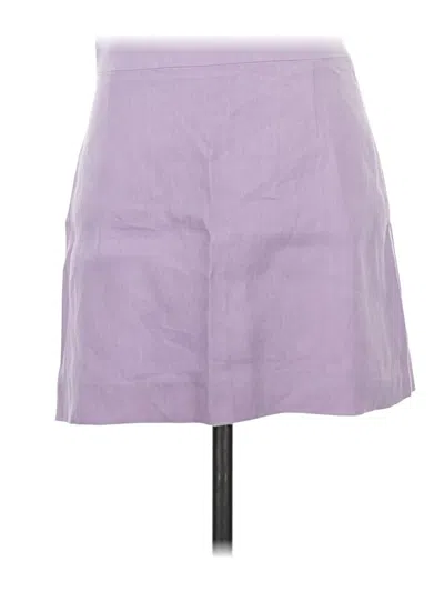 Pre-owned Frame Casual Skirt In Purple