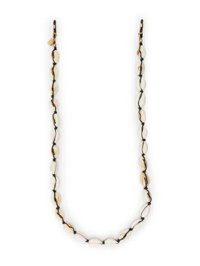 Frame Chain Cowrie Glasses Chain In Black