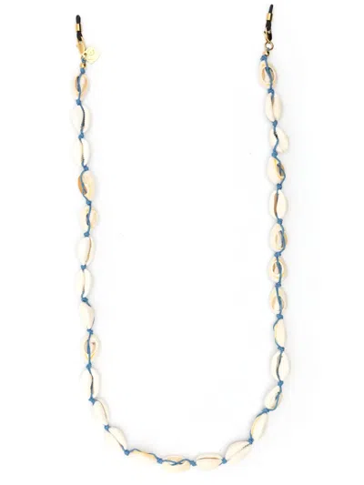 Frame Chain Cowrie Glasses Chain In Neutrals