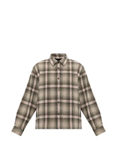 Frame Checked Shirt In Multi