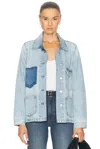 Frame Denim Chore Jacket In Vesper