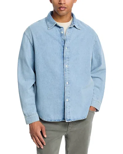 Frame Classic Fit Denim Shirt In Blue