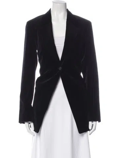 Pre-owned Frame Coat In Black