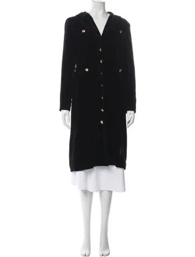 Pre-owned Frame Coat In Black