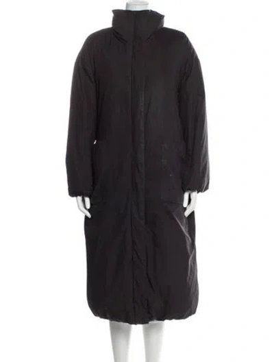 Pre-owned Frame Coat In Gray