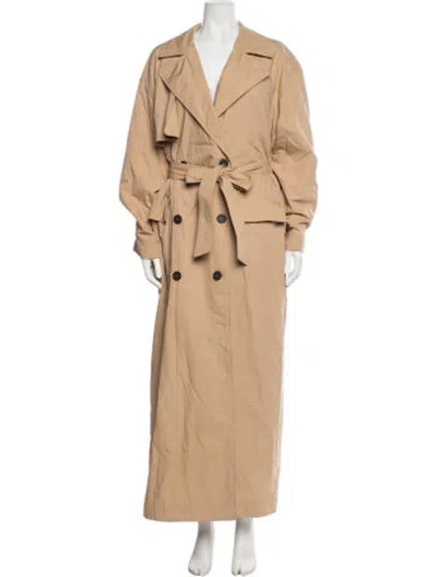 Pre-owned Frame Coat In Neutrals