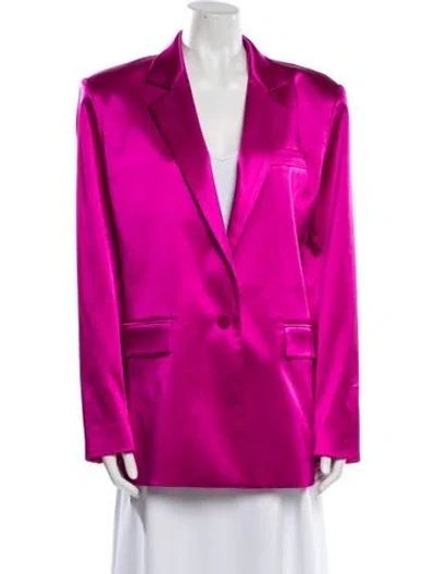 Pre-owned Frame Coat In Pink