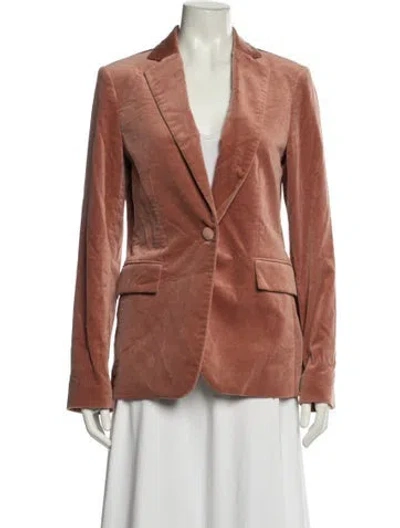 Pre-owned Frame Coat In Pink