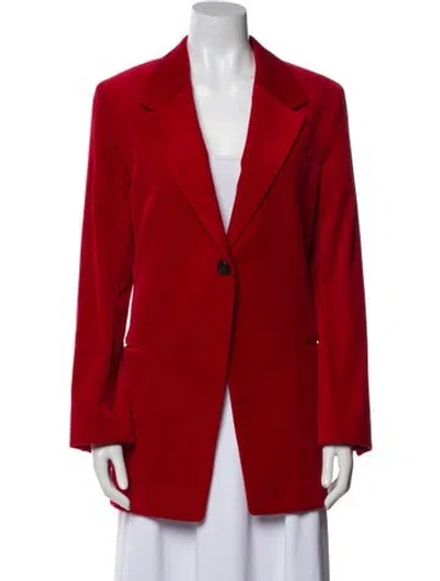 Pre-owned Frame Coat In Red