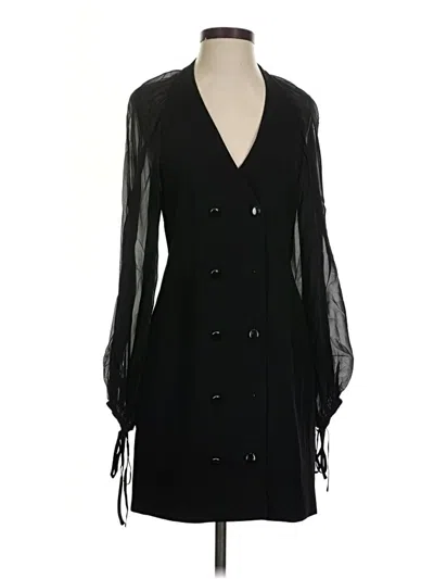 Pre-owned Frame Cocktail Dress In Black