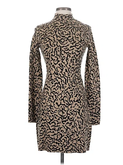 Pre-owned Frame Cocktail Dress In Brown