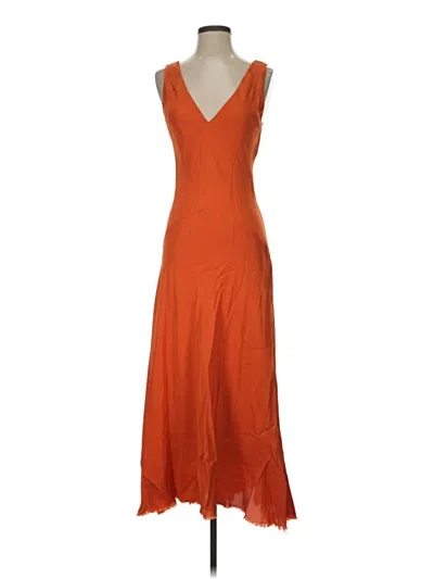 Pre-owned Frame Cocktail Dress In Orange