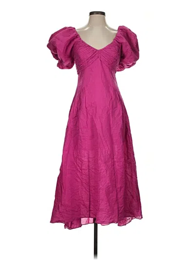 Pre-owned Frame Cocktail Dress In Purple