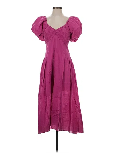 Frame Cocktail Dress In Purple