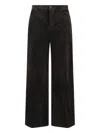 Frame Corduroy Loose Pants In Brown