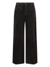 Frame Corduroy Loose Pants In Brown