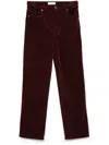 Frame Corduroy Trousers In Rot