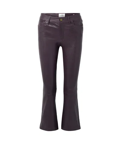 Frame Cortical Casual Pants In Purple