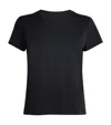 Frame Supima Cotton T-shirt In Black